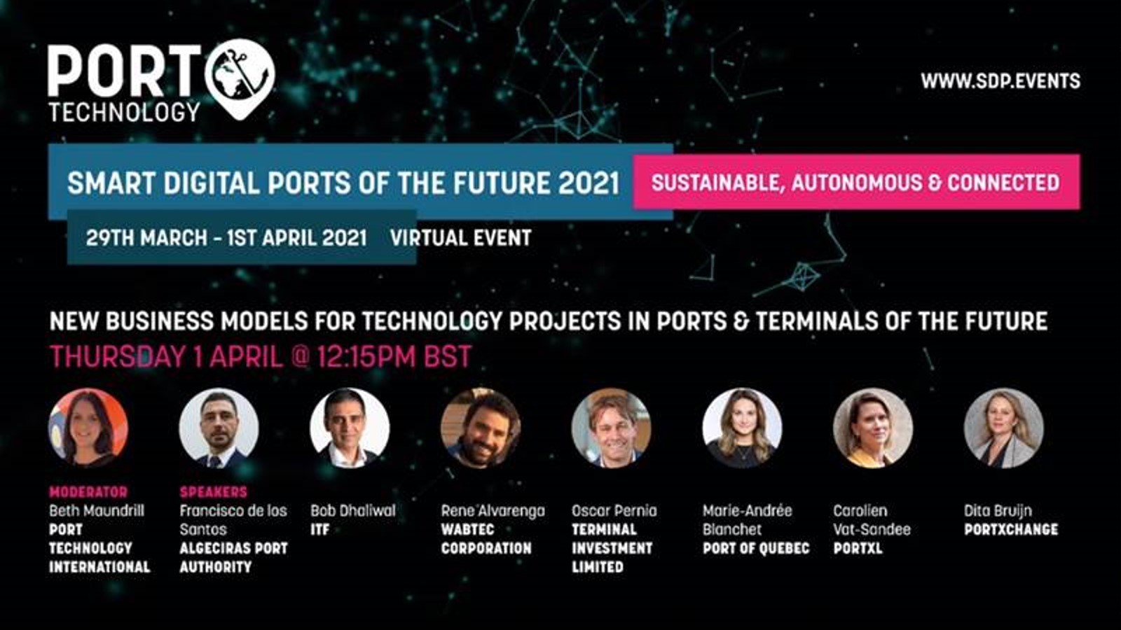 smart digital ports of the future sdp 2021 port technology algeciras apba